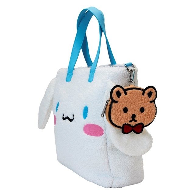 Cinnamoroll Sherpa Sanrio Loungefly Tote Bag With Coin Bag - 6