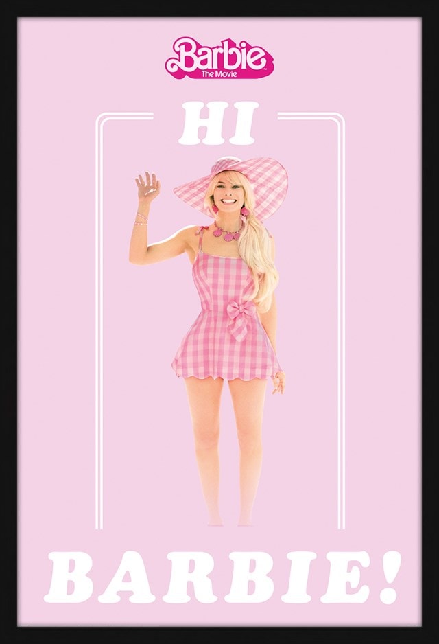Hi Barbie Movie 60 x 90cm Framed Maxi Poster - 1