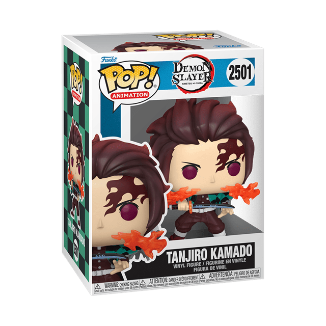 Tanjiro Kamado Fire Breathing 2501 Demon Slayer Funko Pop Vinyl - 2