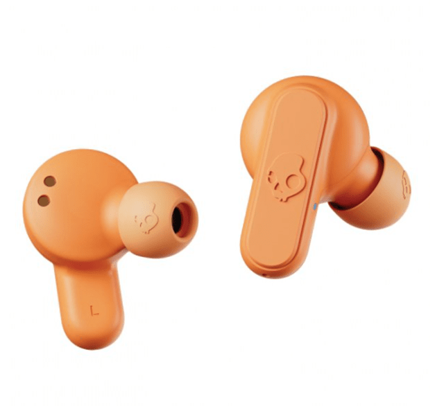 Skullcandy Dime Golden Orange True Wireless Bluetooth Earphones - 2