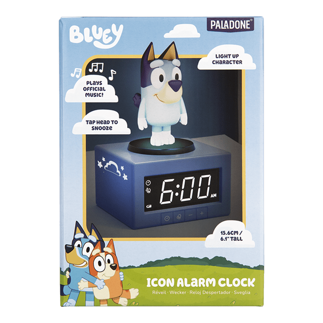 Bluey Light Up Alarm Clock - 9