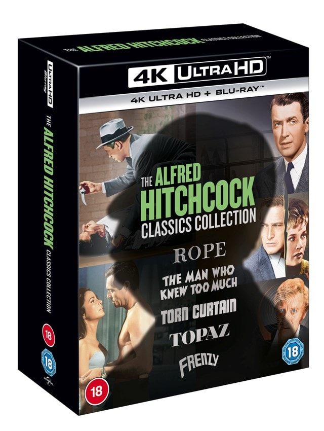 Alfred Hitchcock: Classics Collection Volume 3 | 4K Ultra HD Blu