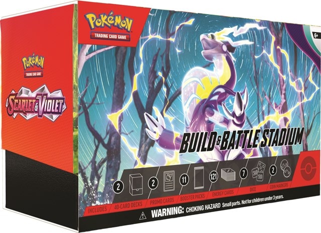Scarlet & Violet Build And Battle Stadium Box Pokemon Trading Cards - 2
