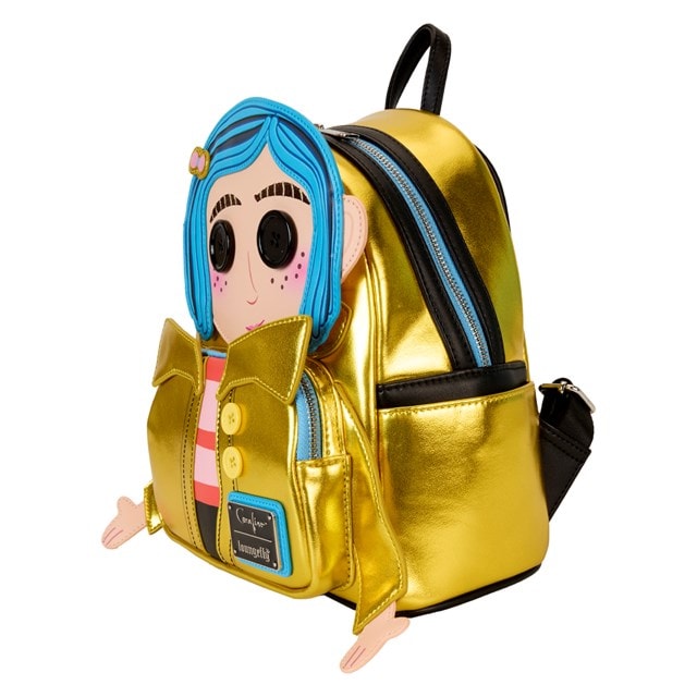 Coraline Doll Cosplay Mini Loungefly Backpack - 2