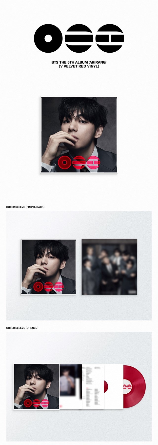 BTS 5th Album 'ARIRANG' (V Member Ver.) hmv Exclusive | HMV Store