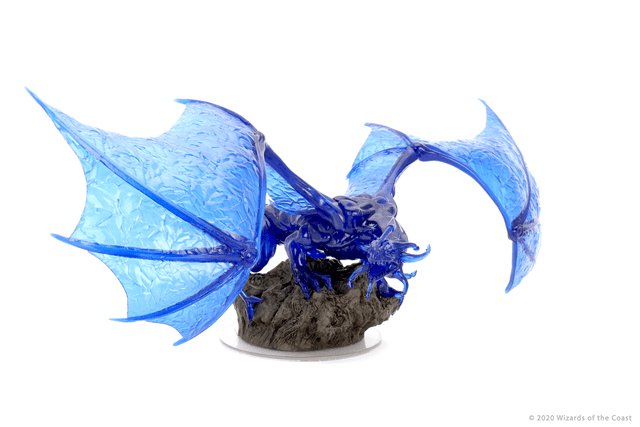 Sapphire Dragon Dungeons & Dragons Icons Of The Realms Premium Figurine - 6