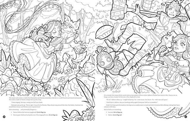 Fearne Calloway's Fey Fantasy: A Colouring Adventure Colouring Book - 6