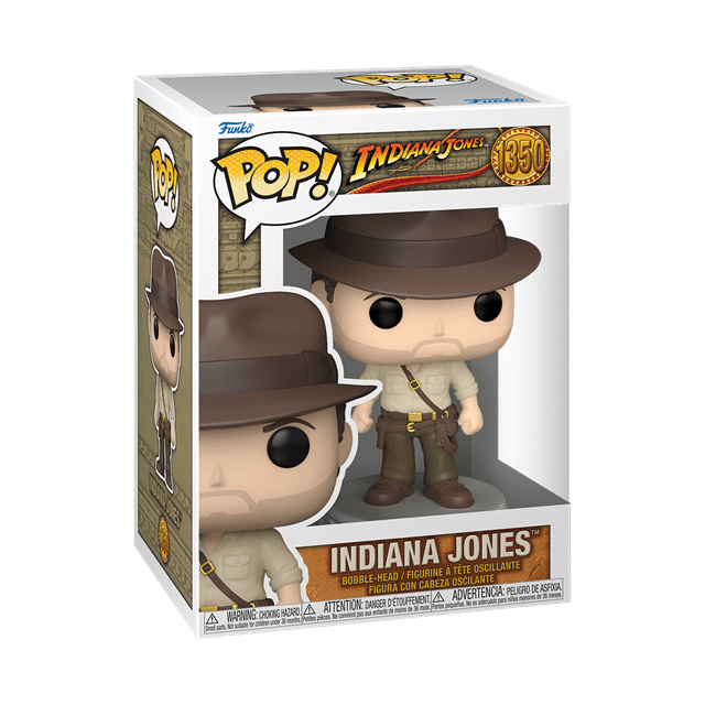 Indiana Jones Without Jacket (1350) Raiders Of The Lost Ark Pop Vinyl - 2