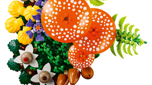 Woodland Mushrooms LEGO Botanicals - 5