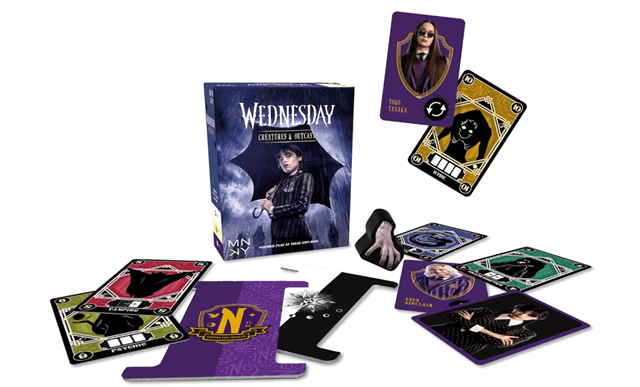 Wednesday Creatures & Outcasts Card Game - 6