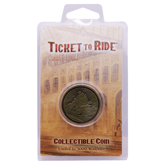 Ticket To Ride Limited Edition Collectible Train Coin - 4