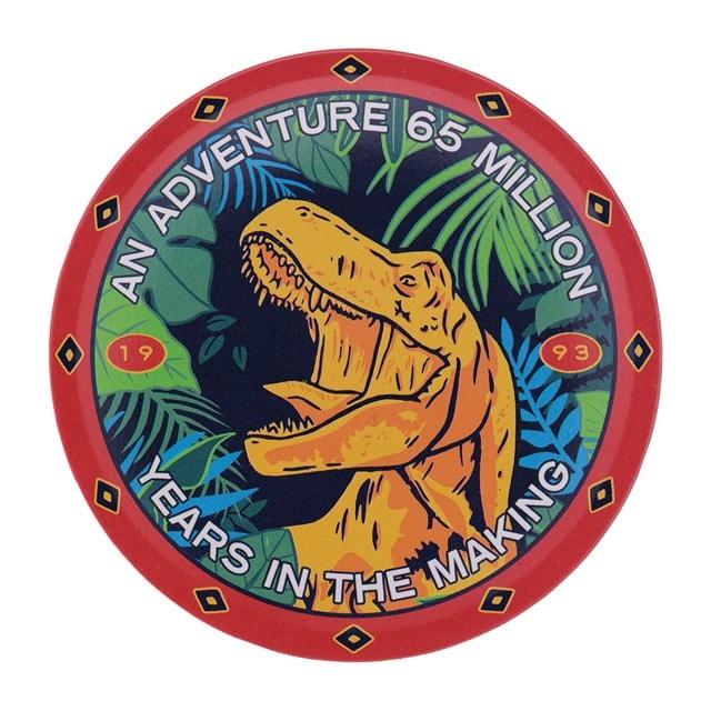 Printed Drinks Jurassic Park Coasters - 3