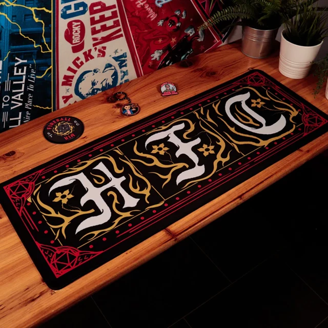 Stranger Things Hellfire Club Desk Pad & Coaster Set - 4
