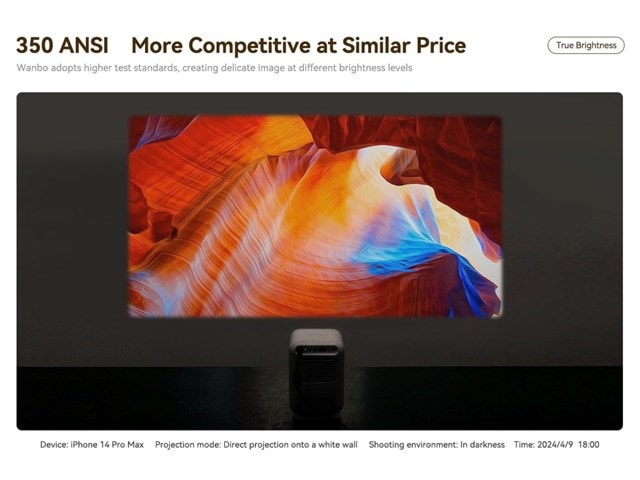 Wanbo Dali 1 1080p Projector with Bluetooth and Wifi - 11