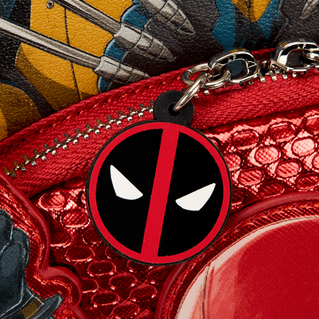 Loungefly Marvel Deadpool 3 Mini Backpack - Official Licensed Character Bag