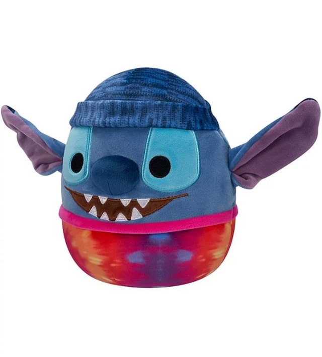 10" Stitch Wearing Beanie And Tie Dye Lilo & Stitch Squishmallows Plush - 3