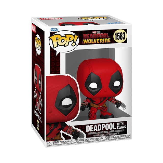 Deadpool With Claws 1583 Deadpool & Wolverine Funko Pop Vinyl - 2