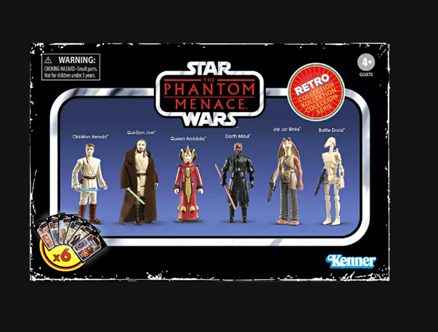 Star Wars The Phantom Menace Multipack The Retro Collection Action Figures - 4