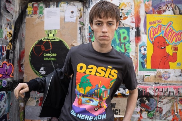 Be Here Now Colour Oasis Charcoal Tee | T-Shirt | Free shipping