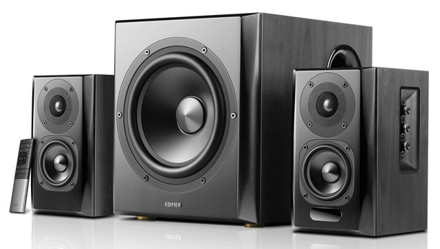 Edifier S351DB 2.1 Black Active Bluetooth Multimedia Speaker System - 2