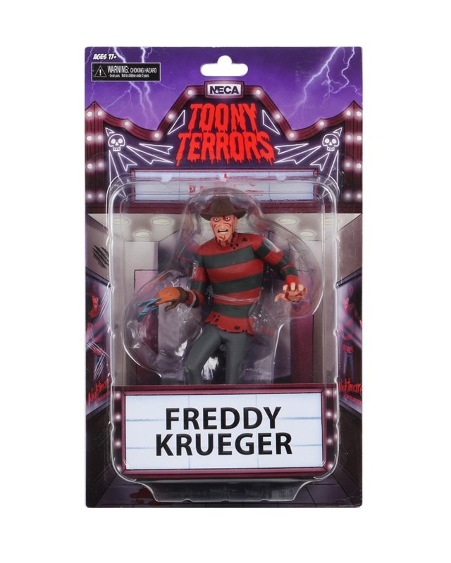 Freddy Krueger Nightmare On Elm Street Toony Terrors Neca 6" Figure - 2