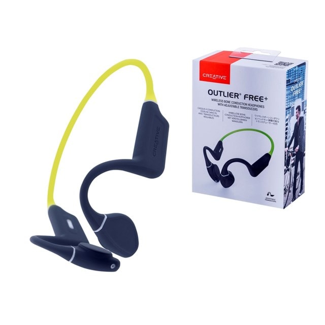 Creative Outlier Free Plus Black/Green Bone Conduction Sports Earphones - 11