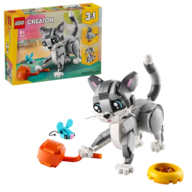 Playful Cat LEGO Creator 3-In-1 - 7