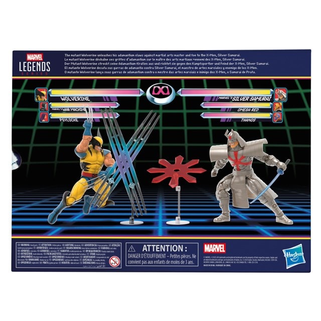Gamerverse Wolverine Vs Marvel's Silver Samurai Marvel Legends Series Hasbro Action Figure - 13