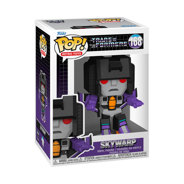 Skywarp With Chance Of Thundercracker Chase 168 Transformers Funko Pop Vinyl - 2