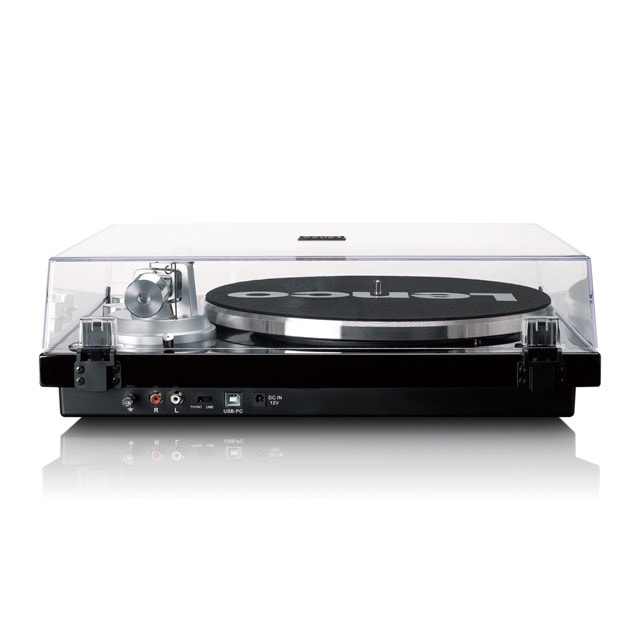 Lenco LBT-215BK Piano Black Bluetooth Turntable - 6