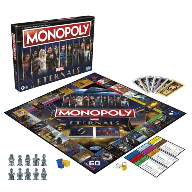Eternals Marvel Monopoly Board Game - 4