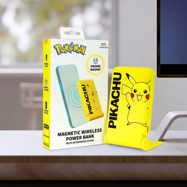 OTL Pokemon Pikachu 5000mAh Magnetic Power Bank - 8