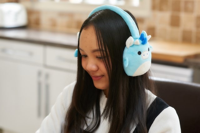 Lazerbuilt Squishmallows Tatiana the Dragon Plush Bluetooth Headphones - 6