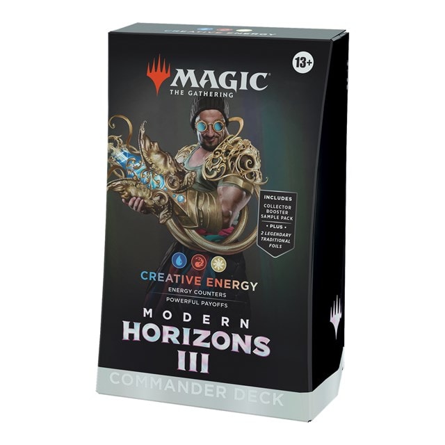 Modern Horizons 3 Commander Deck Creative Energy Magic The Gathering Trading Cards - 1