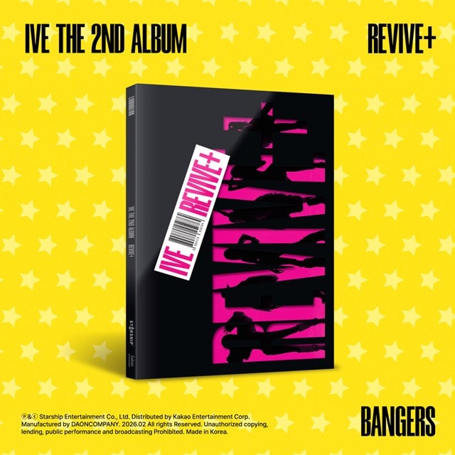 IVE REVIVE+ CD 本体 BANGERS 10枚 新品未開封 IVE the 2nd Album - REVIVE+ (BANGERS Ver.) | HMV Store