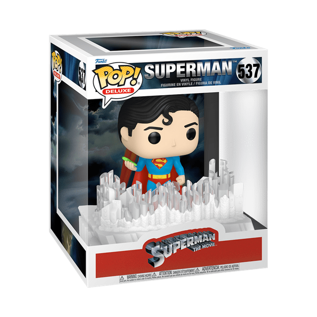 Superman With Crystal Fortress Of Solitude 537 Superman 1978 Funko Pop Vinyl Deluxe - 2