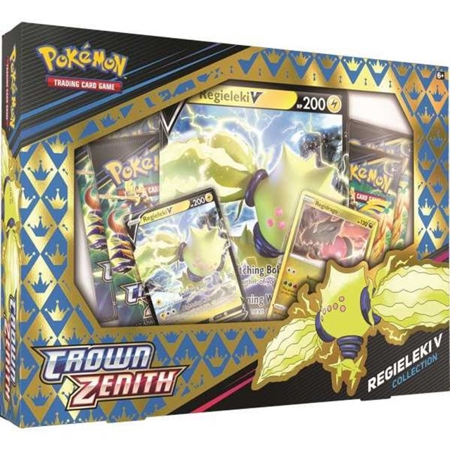 Sword & Shield 12.5 Crown Zenith Collection Regieleki V, Regidrago V: Pokemon Trading Cards - 2