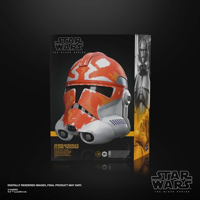 332nd Ahsoka’s Clone Trooper Premium Electronic Helmet Star Wars The Black Series The Clone Wars - 8