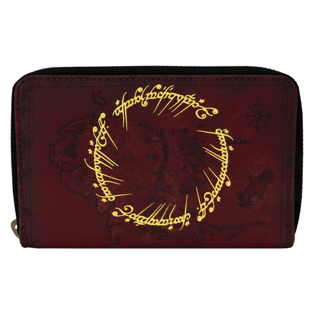 One Ring Zip Around Wallet Lord Of The Rings Loungefly - 2
