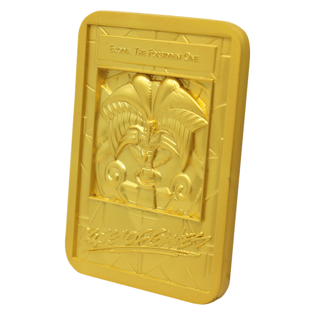 Exodia The Forbidden One 24K Gold Plated Ingot Set Yu-Gi-Oh! Collectible - 6