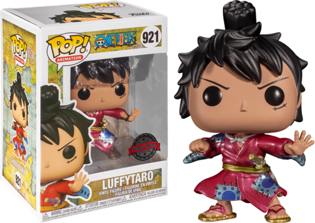 Metallic Luffy In Kimono (921) One Piece Pop Vinyl - 1