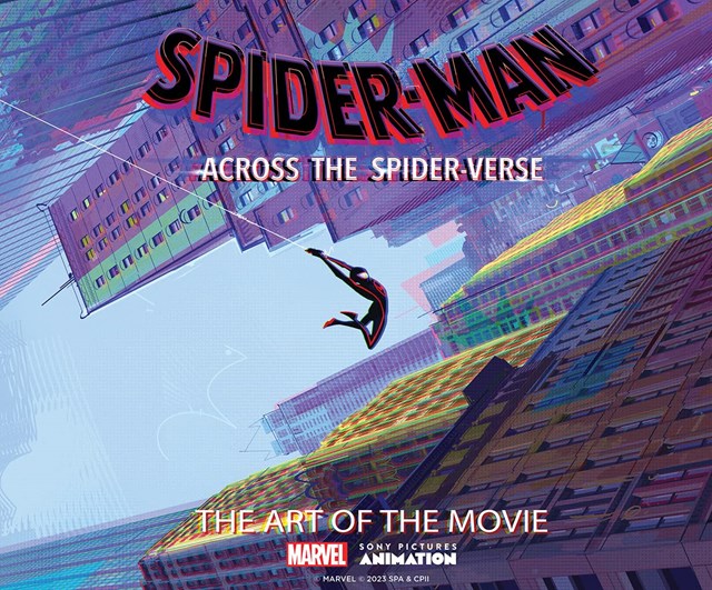 Spider-Man Across The Spider-Verse Art Of The Movie Hardback Book - 1