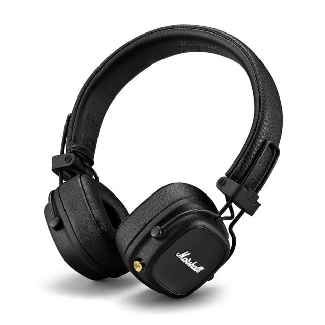 Marshall Major IV Black Bluetooth Headphones - 1