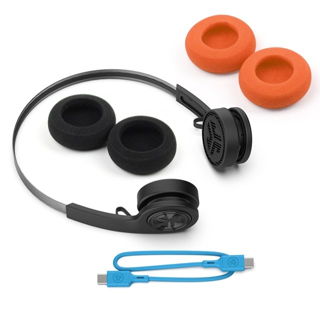JLab Rewind 2 Black Bluetooth Headphones - 5