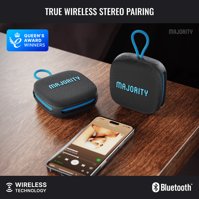 Majority Move M1 Portable Bluetooth Speaker - 10