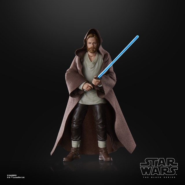Obi-Wan Kenobi (Wandering Jedi) Star Wars The Black Series Hasbro Action Figure - 5