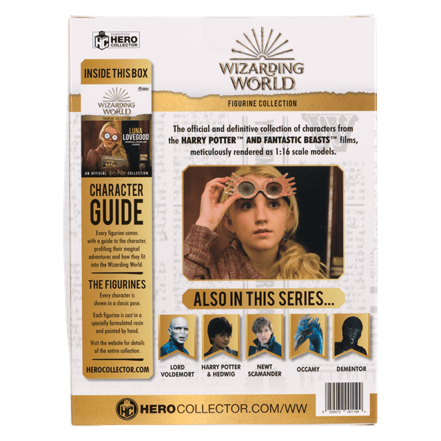 Luna Lovegood: Harry Potter 1:16 Figurine With Magazine: Hero Collector - 3