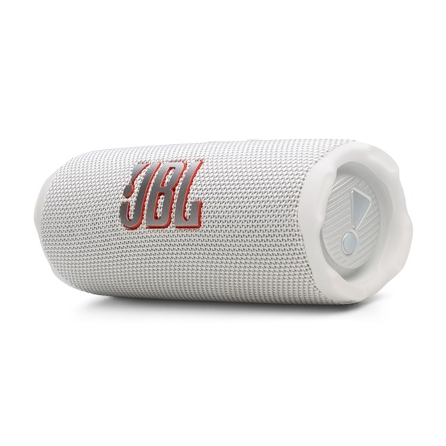 JBL Flip 7 White Bluetooth Speaker - 8
