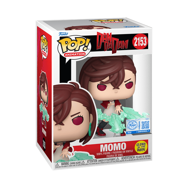 Glow In The Dark Momo 2153 Dandadan hmv Exclusive Funko Pop Vinyl - 3
