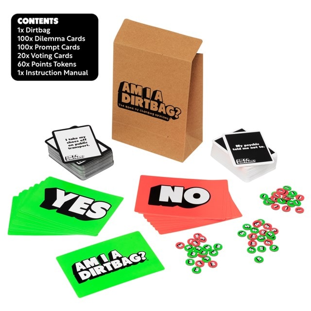 Am I A Dirtbag Board Game - 2
